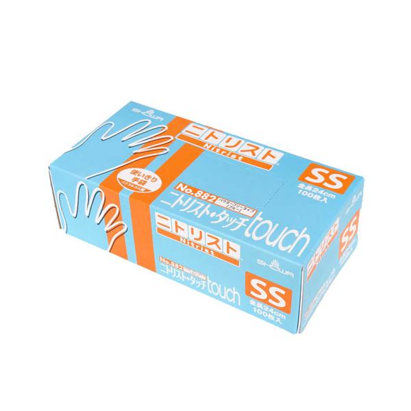 ニトリスト　タッチ　Sサイズサイズ ショーワ ニトリスト・タッチ手袋 SSサイズ 100枚入り : webby shop