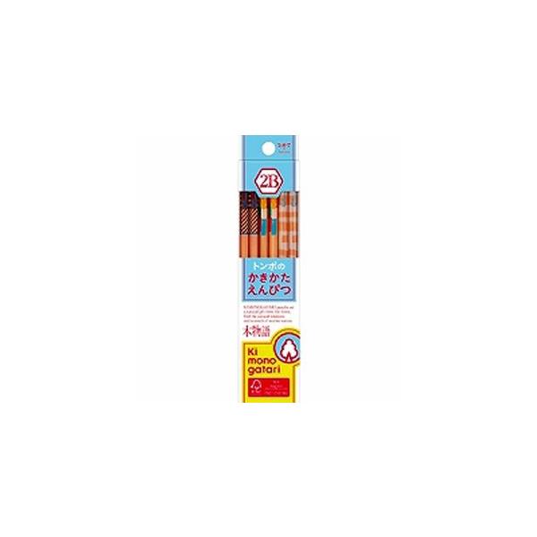 トンボ鉛筆 トンボ鉛筆 かきかた鉛筆 F木物語 2B 水色 KB-KF01