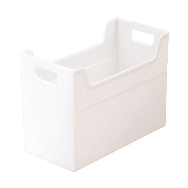 キャパティEシリーズ、“シンプルイズベスト”スタンダードな樹脂製ファイルボックス。●棚や引き出しにもピッタリサイズ。■商品詳細本体寸法： W162xD329xH237mm本体重量： 0.40kg材質： ポリプロピレン付属品： インデックスシ...