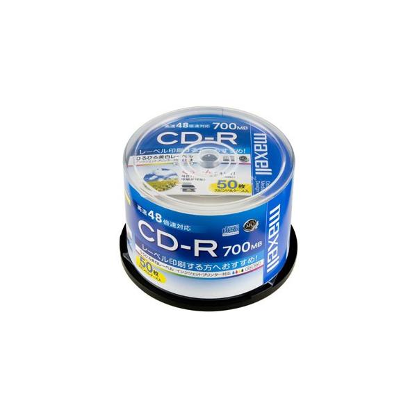 }NZ maxell CD-R 700MB Ђт[x 50 CDR700S.WP.50SP