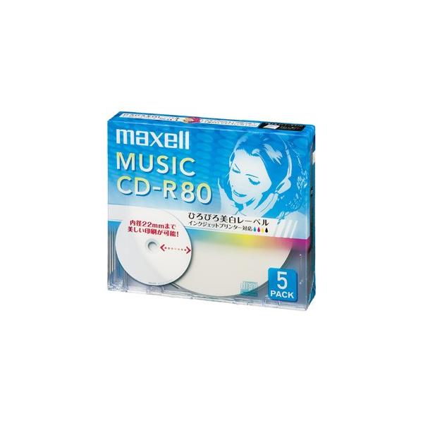 }NZ maxell ypCD-R Ђт[x 5 CDRA80WP.5S