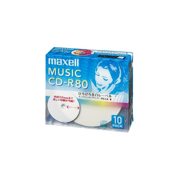 }NZ maxell ypCD-R Ђт[x 10 CDRA80WP.10S