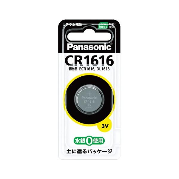 �p�i�\�j�b�N PANASONIC ���`�E���R�C���d�r CR1616P