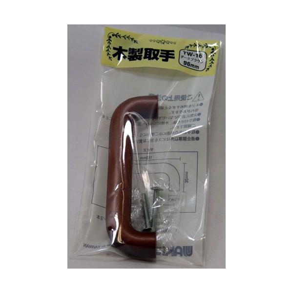 木製家具に多いパイン材を取っ手にしました。扉や引出しの取っ手の取替えや交換・追加に。裏面からのビス止めタイプ。サイズ：横幅（mm）最大112　　ビスピッチ：（mm）96　　　高さ：（mm）32１個入り材質：パイン（天然木）　　仕上：　ダーク...