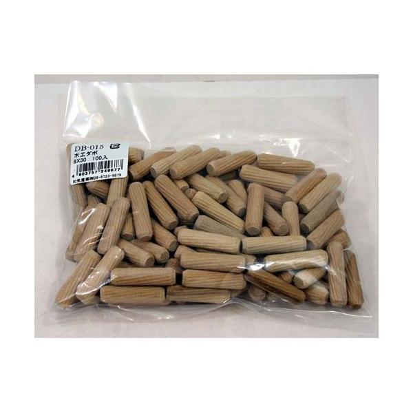 板と板の接合や木材の栓として材質：ブナ材