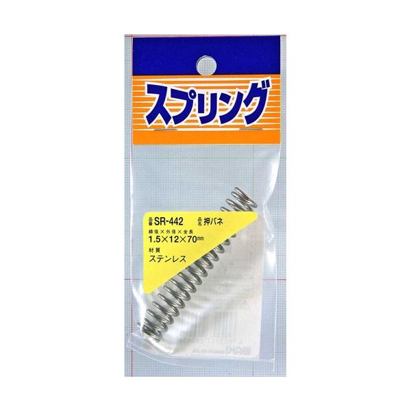 �a�C�Y�� WAKI �X�e�����X�����o�l 1.5×12×70mm SR-442