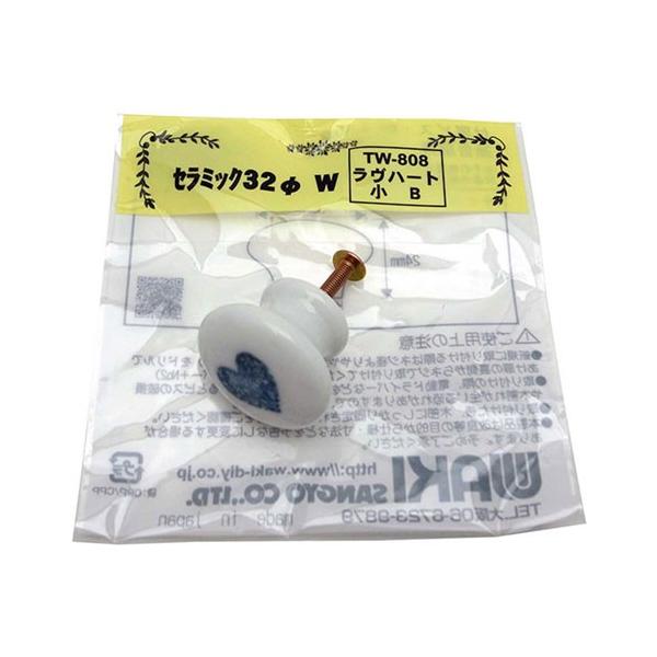 �a�C�Y�� WAKI �Z���~�b�N�܂� �z���C�g 32mm �����n�[�g�� TW-808
