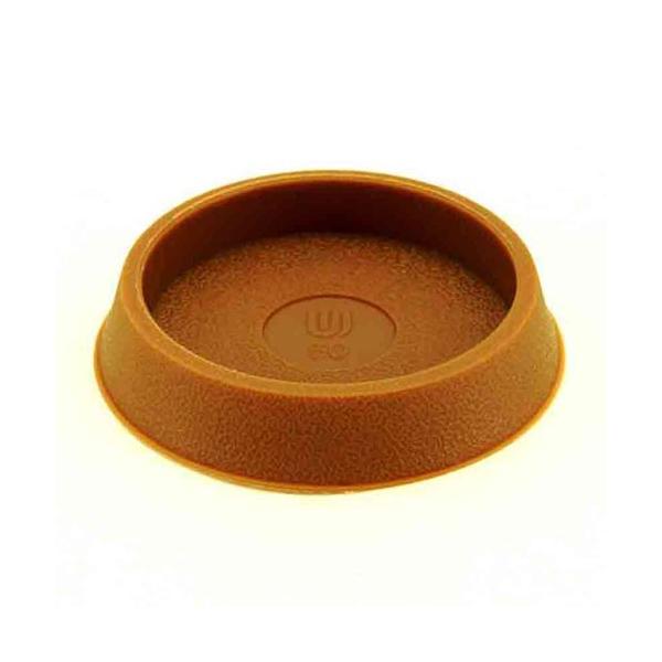 耐摩耗性に優れ、変形・色移りしにくいエラストマー樹脂製です。ピアノ、テーブル、ベッド等の脚用。キャスター止め、スベリ止めに色：薄茶材質：エラストマー樹脂対象脚サイズ(mm)：50WAKI / わきさんぎょう / ワキ