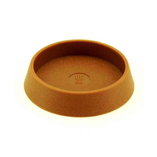 耐摩耗性に優れ、変形・色移りしにくいエラストマー樹脂製です。ピアノ、テーブル、ベッド等の脚用。キャスター止め、スベリ止めに色：薄茶材質：エラストマー樹脂対象脚サイズ(mm)：65WAKI / わきさんぎょう / ワキ