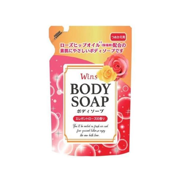 ●ローズヒップオイル(保湿剤)配合の素肌にやさしい、身体用洗浄剤です。●豊かでマイルドな泡が汚れをキレイに落とし全身をしっとり洗い上げます。●エレガントローズの香り、ソフトな洗い心地。【仕様】サイズ：W140×D70×H205mm内容量：3...