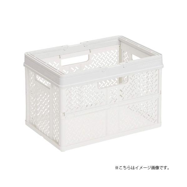 他サイト： 天馬 PRX 折りたたみバスケット ハンドル付 M スモーキーホワイトの商品画像