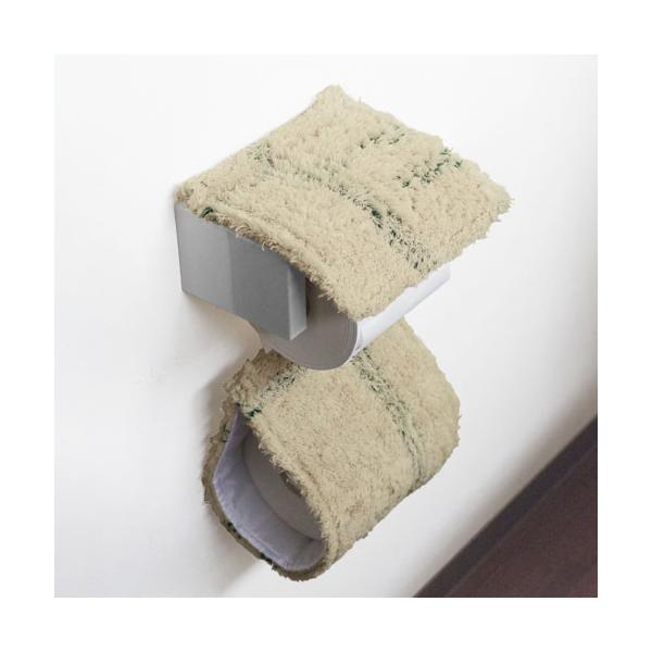 直径12cmまでのトイレットペーパーが1個入ります。1本支柱タイプのペーパーホルダーにも使用可。柔らかな色味とシンプルなデザインが使いやすい。洗濯機で丸洗いOK！洗濯ネット使用。(乾燥機使用不可)■材質表生地/ポリエステル100％おかとー ...