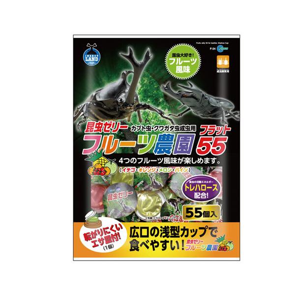 4つのフルーツ風味が楽しめます。広口の浅型カップで食べやすい！アゴやツノの大きなカブト虫やクワガタ虫の飼育におすすめです。■使用方法カップのフタをとりゼリーを専用エサ皿に入れて与えます。■原材料(成分)糖類(砂糖、トレハロース)、増粘安定剤...