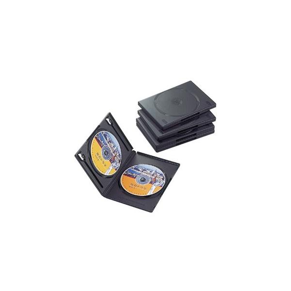 �G���R�� ELECOM DVD�g�[���P�[�X 2�����[/5�� �u���b�N CCD-DVD05BK