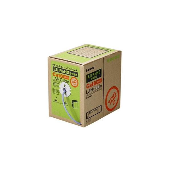 GR ELECOM EU RoHSwߏ JeS[6 LANP[u[100m] LD-CT6/BU100/RS
