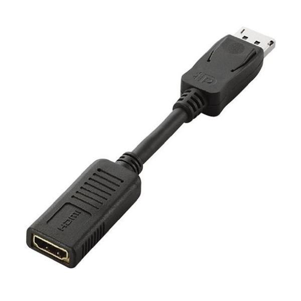 |Xg GR ELECOM DisplayPort-HDMIϊA_v^ AD-DPHBK