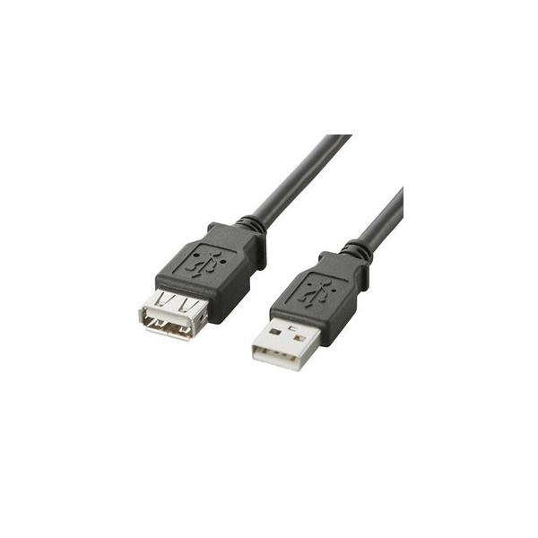 �G���R�� ELECOM USB2.0�����P�[�u���iA-A�����^�C�v�j[3.0m] U2C-E30BK