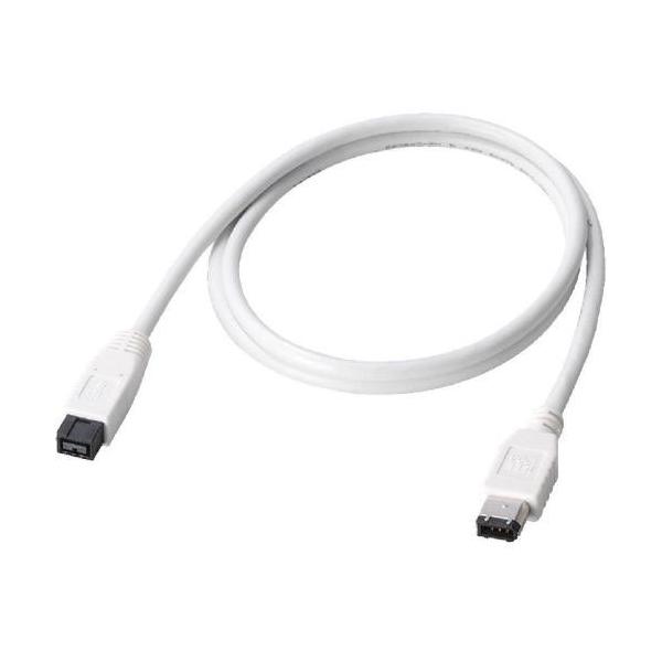 �G���R�� ELECOM FireWire�P�[�u���i9�s��-6�s���j IE-961WH