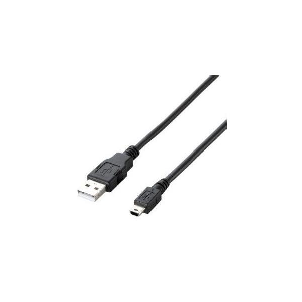 �|�X�g���� �G���R�� ELECOM [0.5m]�G�RUSB2.0�P�[�u���iA-miniB�^�C�v�j U2C-JM05BK