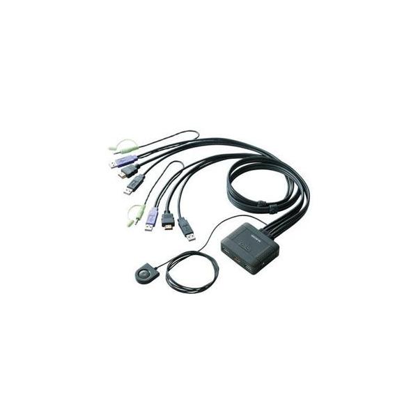 ELECOM（エレコム） パソコン切替器 HDMI対応 KVM-HDHDU2 : webby shop