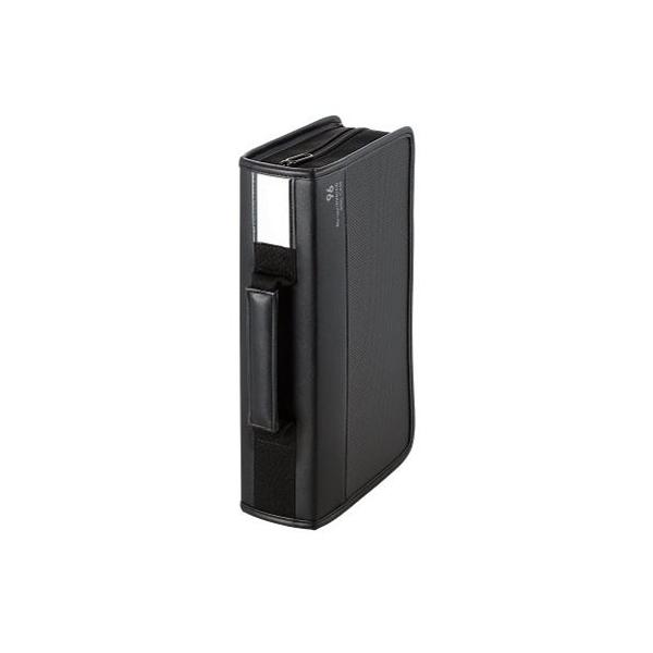 �G���R�� ELECOM Blu-ray/DVD/CD�Ή� �t�@�X�i�[�P�[�X CCD-SSB96BK