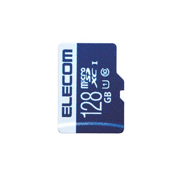 |Xg GR ELECOM }CNSD J[h 128GB UHS-I U1 SDϊA_v^t f[^T[rX MF-MS128GU11R