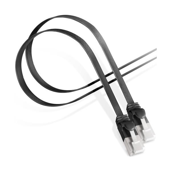 |Xg GR ELECOM LANP[u CAT6A ܐ܂h~ tbg 1m ubN LD-GFAT/BK10