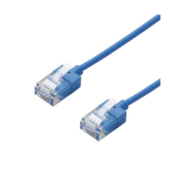 GR ELECOM LANP[u CAT6A X[p[X 15m u[ LD-GPASS/BU15