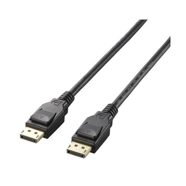�G���R�� ELECOM DisplayPort TM �P�[�u�� �u���b�N CAC-DP1220BK