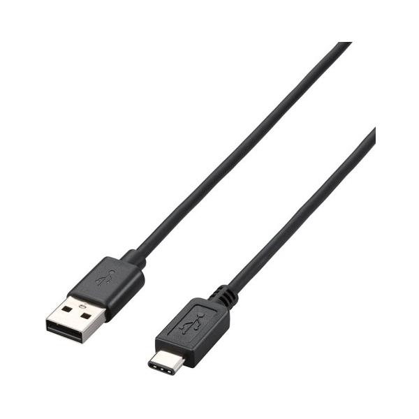 �G���R�� ELECOM USB2.0�P�[�u���iA-TypeC�j U2C-AC40BK