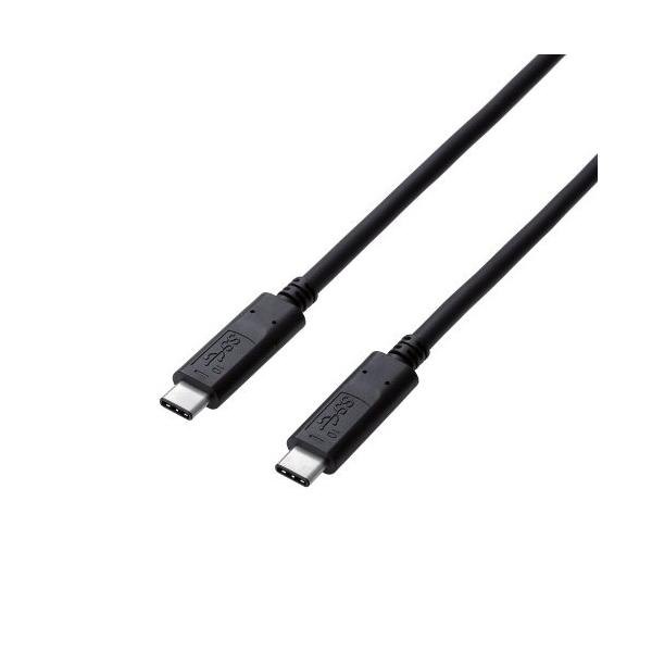 GR ELECOM USB3.1P[u Gen2 C-C^Cv Fؕi PDΉ 3Ao 0.5m ubN USB3-CCP05NBK