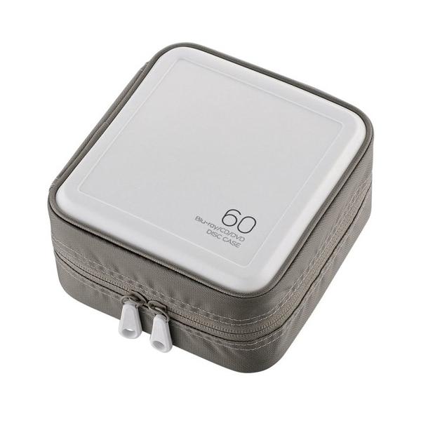 �G���R�� ELECOM Blu-ray�ECD�EDVD�Ή��t�@�X�i�[�P�[�X 60�� �z���C�g CCD-HB60WH
