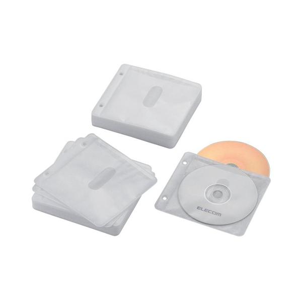 �G���R�� ELECOM Blu-ray�ECD�EDVD�Ή��s�D�z�P�[�X 2�� �z���C�g CCD-NBWB120WH