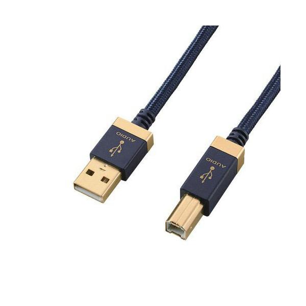 �G���R�� ELECOM AV�P�[�u�� ���y�`�� A-B�P�[�u�� USB2.0 1.0m DH-AB10