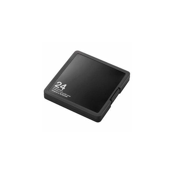 |Xg GR ELECOM SD/microSDJ[hP[XivX`bN^Cvj CMC-SDCPP24BK