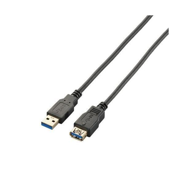 �G���R�� ELECOM USB3.0�����P�[�u���iA-A�j USB3-E20BK
