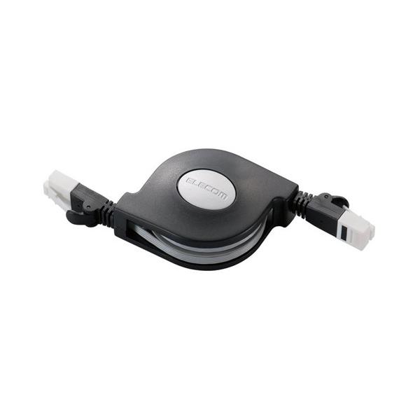 �G���R�� ELECOM 2.5m �c���܂�h�~�����LAN�P�[�u���iCat6�����j LD-MCTGT/BK2