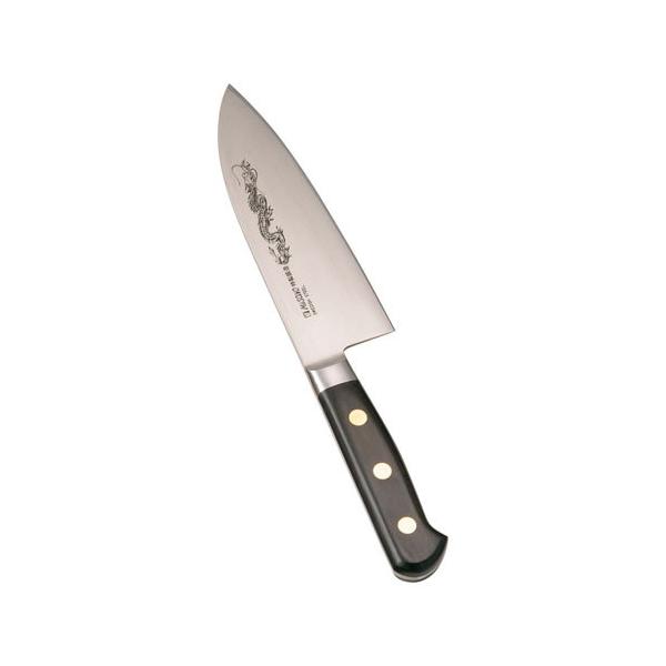 Misono 出刃包丁 高品質 鋼製 27cm Misono スウェーデン鋼 洋出刃 龍彫刻入 165mm No.150M (包丁