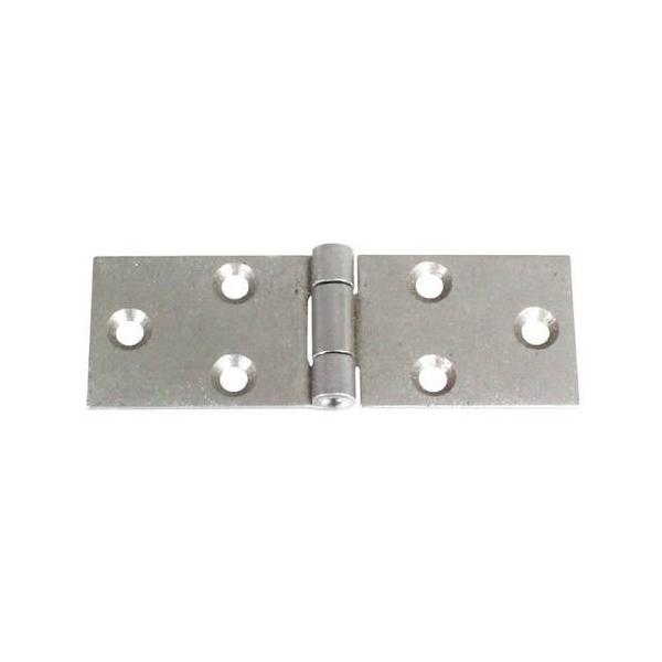 家具・建具の組立・補修等に最適な蝶番です。家具・タンスの蝶番(丁番)シリーズ家具・建具の開き扉用丁番。開き戸などの開閉軸に用いる横長タイプの金物です。■サイズ：25mm■カラー・仕上：鉄生地hilogik / はいろじっく