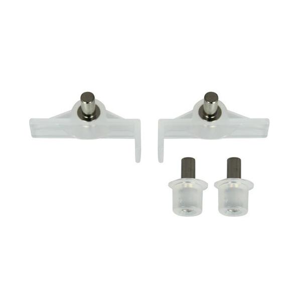 棚の増減や高さ変更を、ダボの脱着により簡単に行えます。【仕様】入数：1セット(2個入)全長：35.5mm5mm用hilogik / はいろじっく