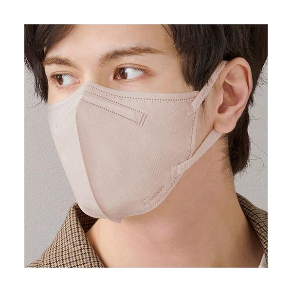 アイリスオーヤマ DAILY FIT MASK 立体 ふつう 30枚入 RK-F30SXQ ペールベージュ