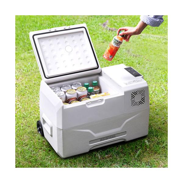 アイリスオーヤマ ポータブル冷蔵冷凍庫 30L IPD-3B-W ホワイト