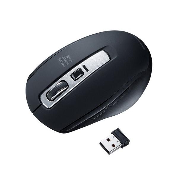 �T�����T�v���C ���C�����X�u���[LED�}�E�X MA-WBL161BK