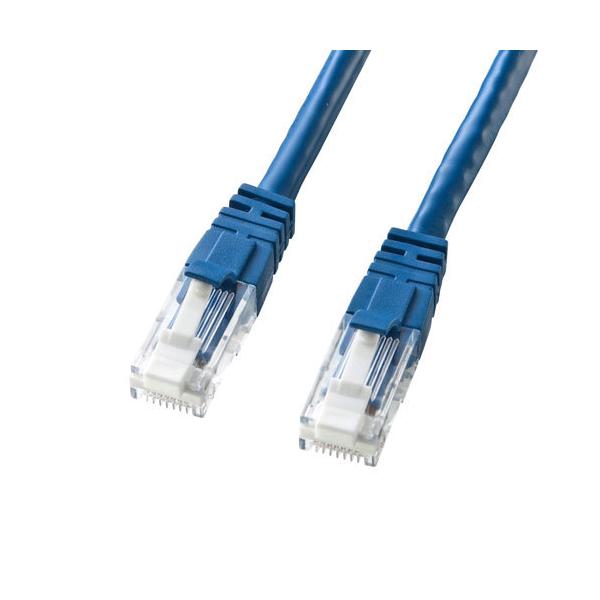 �T�����T�v���C �ߐ܂�h�~ �J�e�S��6 LAN�P�[�u�� 90m �u���[ KB-T6TS-90BLN