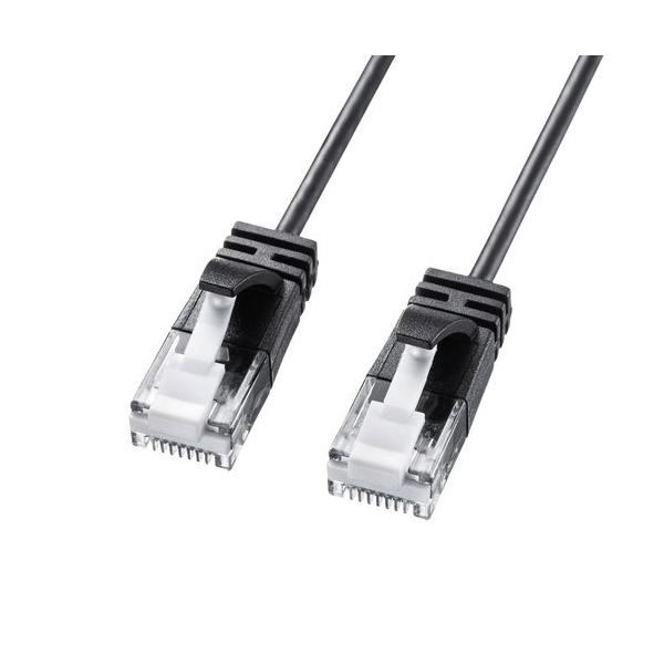 �T�����T�v���C �J�e�S��6A �ɍ� LAN�P�[�u�� 5m �u���b�N KB-SL6A-05BK