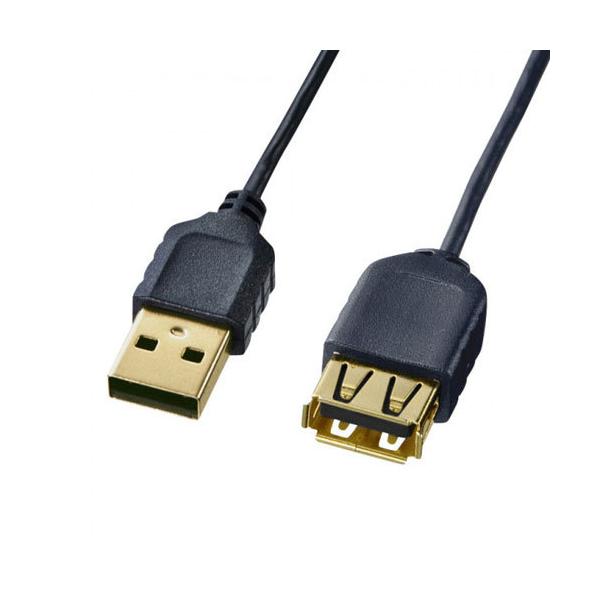 TTvC ɍUSBP[u A-AX^Cv 1.5m ubN KU-SLEN15BKK