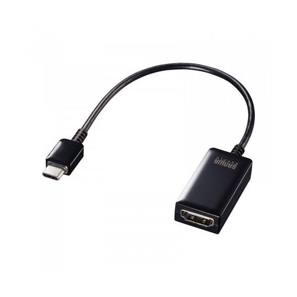 TTvC USB Type C-HDMIϊA_v^ 4K/60Hz/HDRΉ AD-ALCHDR02
