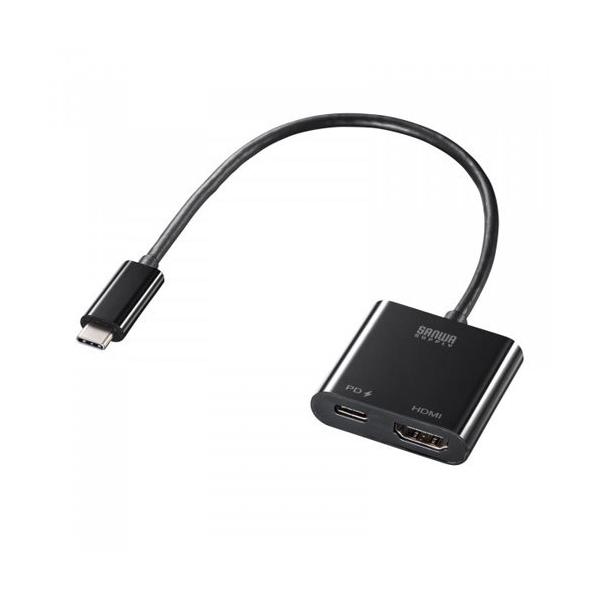 TTvC USB Type C-HDMIϊA_v^ 4K/60Hz/PDΉ AD-ALCPHDPD