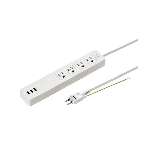 �T�����T�v���C USB�[�d�@�\�t���^�b�v TAP-F37U-2