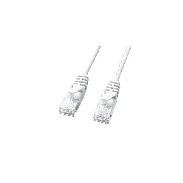 �T�����T�v���C �J�e�S��6�ɍ�LAN�P�[�u�� 5m �z���C�g LA-SL6-05W